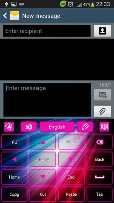 GO Keyboard Color HD android App screenshot 1