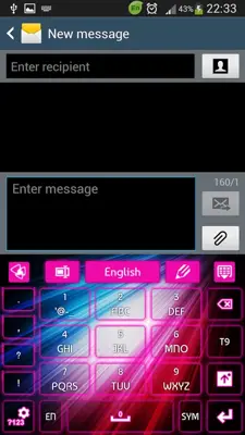 GO Keyboard Color HD android App screenshot 2