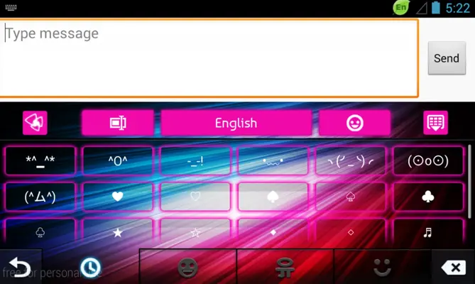 GO Keyboard Color HD android App screenshot 6